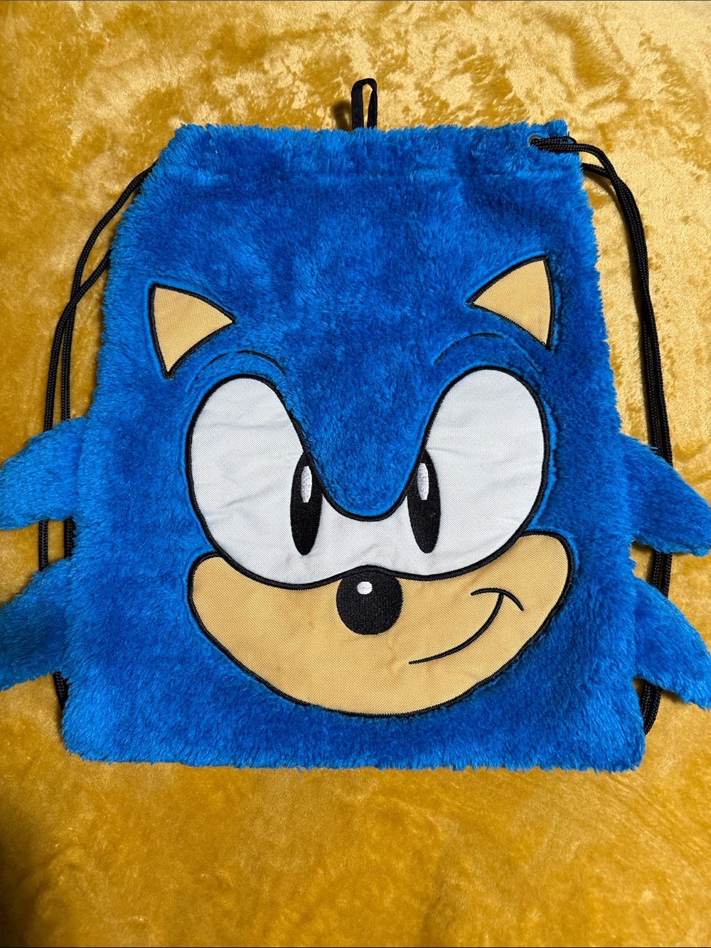 Bioworld Sonic the Hedgehog Character Drawstring Backpack